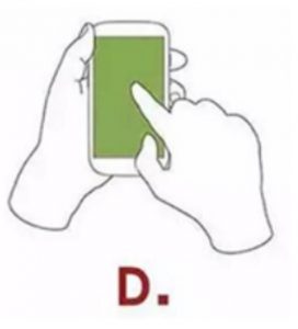 SAJAHEBOH.COM - Cara Pegang Handphone Mendedahkan Keperibadian Anda, Cuba Bandingkan