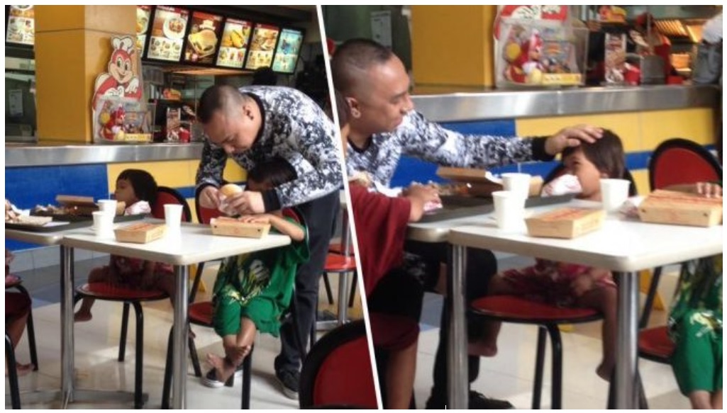 SAJAHEBOH.COM - Lelaki Pelawa 3 Kanak-kanak 'Berkaki Ayam' Makan Di Restoran, Tiba-tiba Seorang Berhenti Makan Dan Berkata Sesuatu Yang Buatkannya Tersentuh
