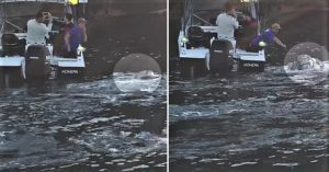 SAJAHEBOH.COM - Para Nelayan Melihat Satu Makhluk Raksasa di Bawah Air Menuju Ke Arah Mereka. Tiba-tiba Makhluk Itu Muncul ke Permukaan Air