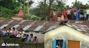 SAJAHEBOH.COM - Penduduk Kampung Tiba-Tiba Lari Naik Ke Atas Bumbung Rumah. Rupanya Mereka Diserang Sesuatu Yang Menakutkan! SAJAHEBOH.COM