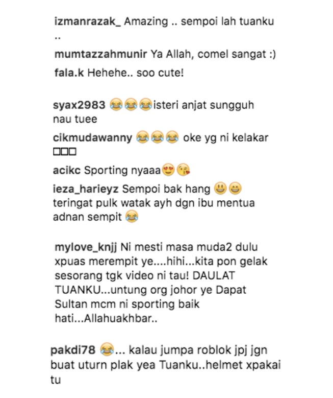 SAJAHEBOH.COM - ‘Dah Macam Rossi’ – Aksi Lucu Sultan Johor ‘Merempit’ Ini Tarik Perhatian Netizen