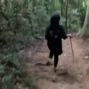 sajaheboh.com - Nyaris Sesat Semasa Hiking, Gadis Merasa Aneh Dan Meremang Bulu Roma Tengok Balik Video